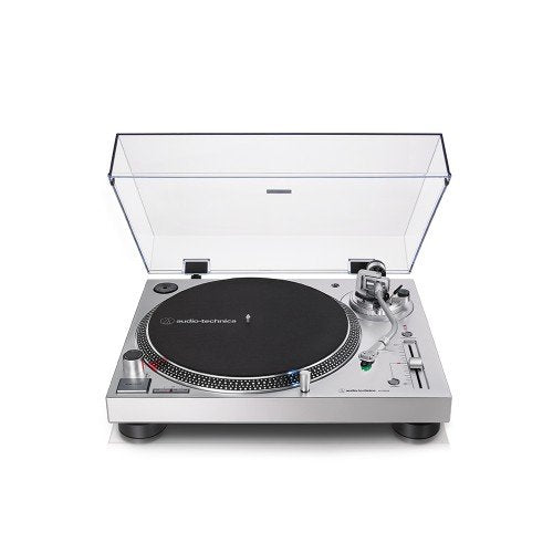 Audio Technica AT-LP120XUSBSV Manual Direct Drive Turntable (Analogue & USB) - Silver