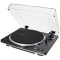 Audio Technica AT-LP70XBT Fully Automatic Bluetooth Wireless Belt Drive Turntable Black Silver Ex-Display Clearance