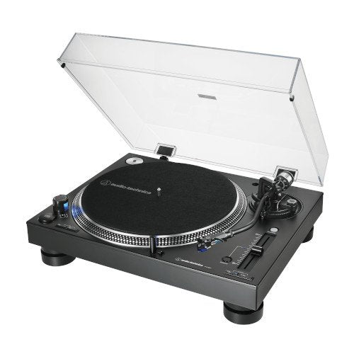 Audio Technica ATLP140XPBKEUK Direct Drive Professional DJ Turntable Black