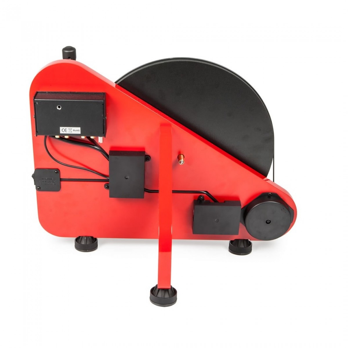 Pro-Ject VT-E BT R Wireless Plug & Play Vertical Bluetooth Turntable Red Gloss