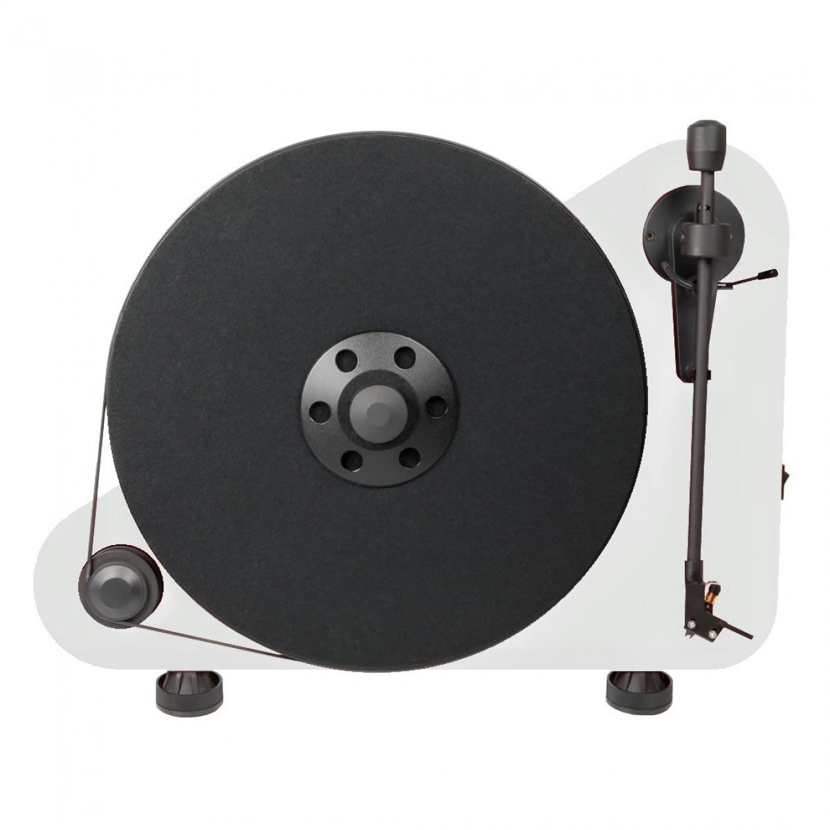 Pro-Ject VT-E BT R Wireless Plug & Play Vertical Bluetooth Turntable White Gloss