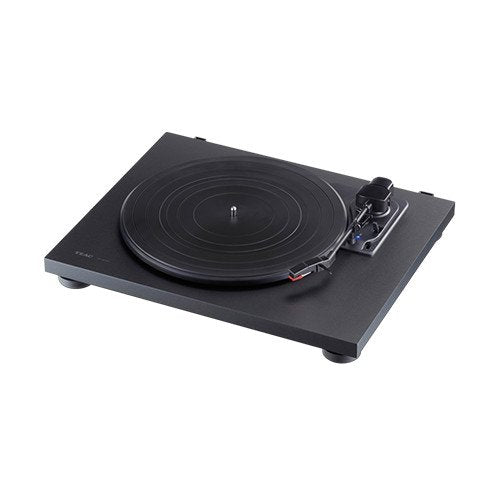TEAC TN-180BT Bluetooth 3-speed Analog Turntable with Phono EQ In Black